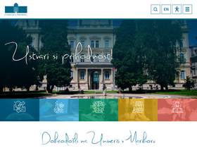 'mojportal.um.si' screenshot