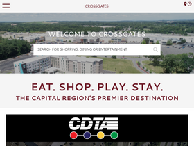 'shopcrossgates.com' screenshot