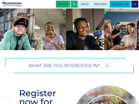 'hccfl.edu' screenshot