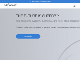 'sofwave.com' screenshot