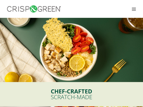 'crispandgreen.com' screenshot