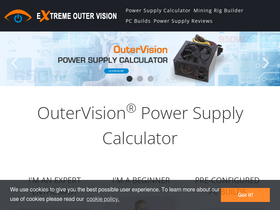 'outervision.com' screenshot