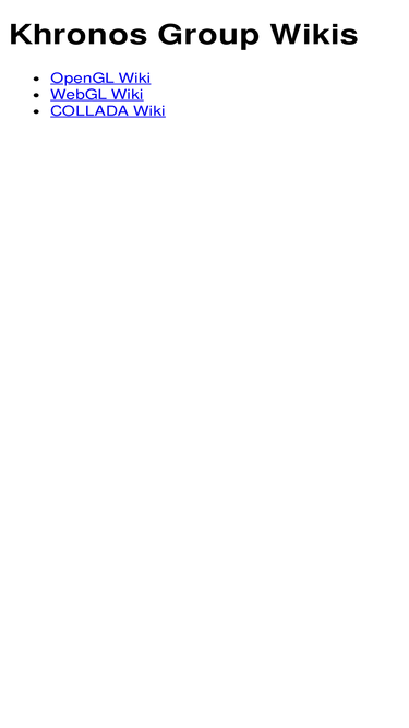 wikis.khronos.org