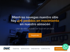 'onewaycargo.net' screenshot