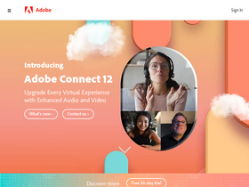 'adobeconnect.com' screenshot