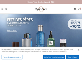 'my-origines.com' screenshot