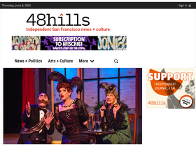 '48hills.org' screenshot