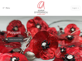 annastypsianou.com homepage screenshot