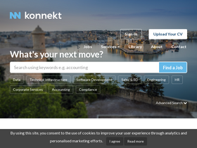'konnekt.com' screenshot