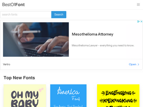 'bestoffont.com' screenshot