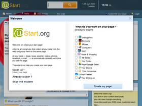 'ustart.org' screenshot
