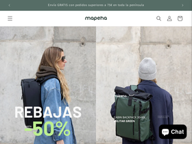 mapeha.com homepage screenshot