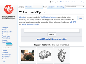 'me-pedia.org' screenshot