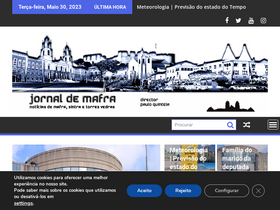 'jornaldemafra.pt' screenshot