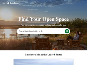 'landsofamerica.com' screenshot