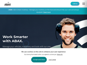 'abax.com' screenshot