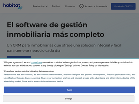 'habitatsoft.com' screenshot