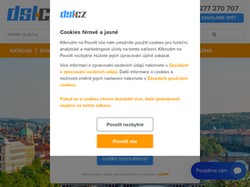 'dsl.cz' screenshot