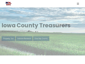 'iowatreasurers.org' screenshot