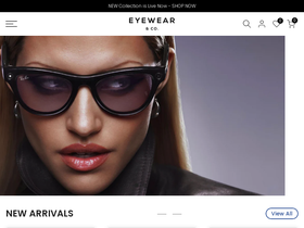 eyewearandco.com homepage screenshot