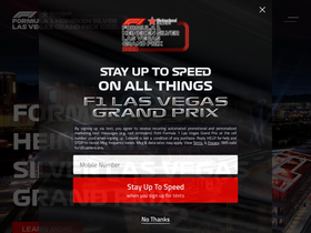 'f1lasvegasgp.com' screenshot