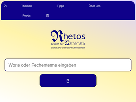 'rhetos.de' screenshot