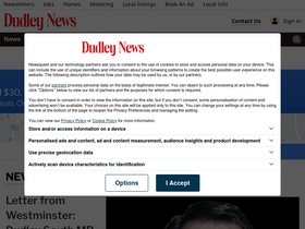 'dudleynews.co.uk' screenshot