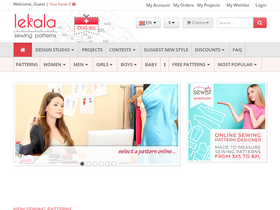 'lekala.co' screenshot