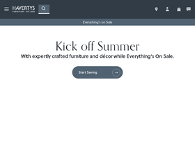 'havertys.com' screenshot