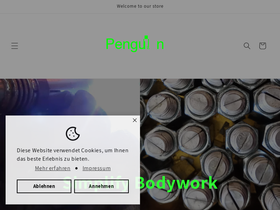 penguintools.de homepage screenshot