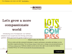 'mrsmeyers.com' screenshot