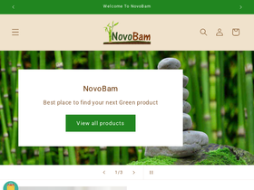 novobam.com homepage screenshot