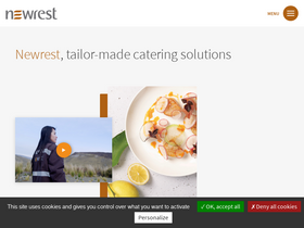 'newrest.eu' screenshot