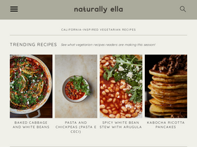 'naturallyella.com' screenshot