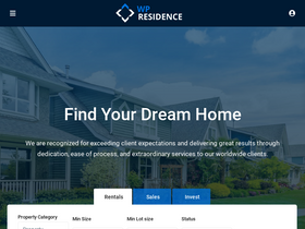 'wpresidence.net' screenshot