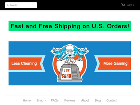 1upcard.com homepage screenshot