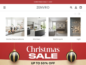 Zenvro website screenshot