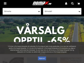 'nomax.no' screenshot
