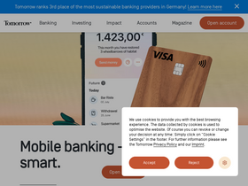 'tomorrow.one' screenshot