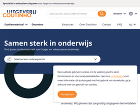 'coutinho.nl' screenshot