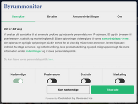 'byrummonitor.dk' screenshot