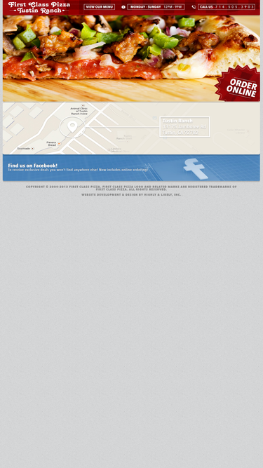 firstclasspizzatustin.com