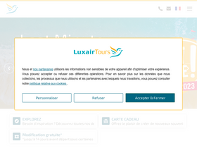 'calculator.luxairtours.lu' screenshot