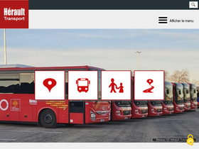 'herault-transport.fr' screenshot