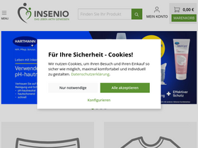 'insenio.de' screenshot
