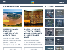 'cikavo-znaty.com' screenshot