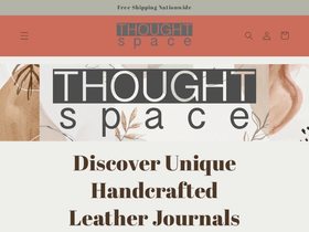 thoughtspacejournals.com homepage screenshot