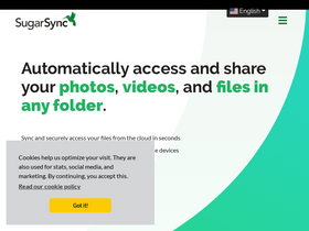 'sugarsync.com' screenshot