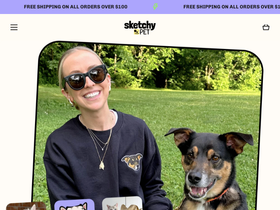 sketchypet.com homepage screenshot
