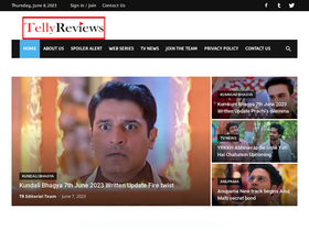 'tellyreviews.com' screenshot